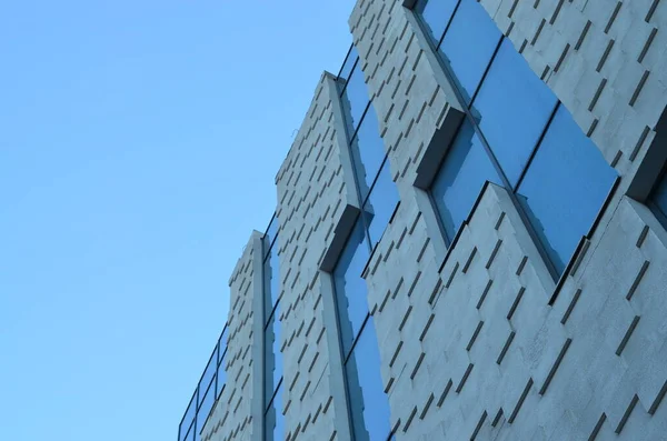 Architectural Shot Building Facade Windows — Stock Photo, Image