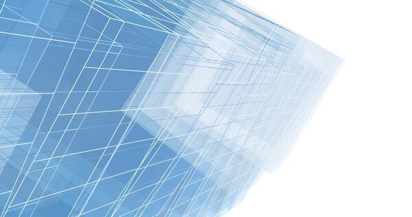 abstract architectural wallpaper design, digital concept background