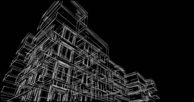 minimal geometrik mimari binalar tasarımı