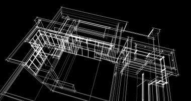 Geometrik mimari binalar tasarımı