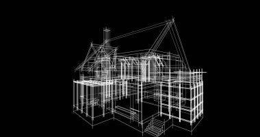 minimal geometrik mimari binalar tasarımı