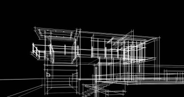 Geometrik mimari binalar tasarımı