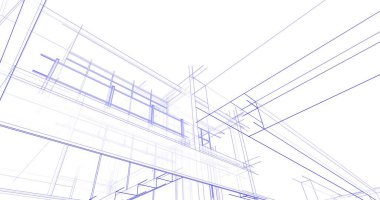 minimal geometrik mimari binalar tasarımı