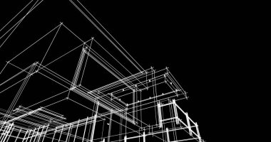 Geometrik mimari binalar tasarımı