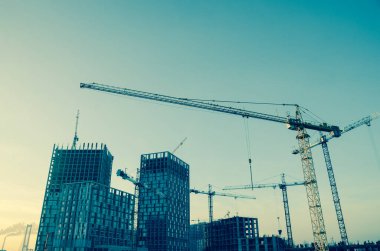 soyut mimari arka plan, bina inşaatı