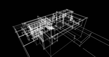 Geometrik mimari binalar tasarımı