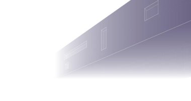 minimal çizim sanatı, geometrik mimari binalar tasarımı