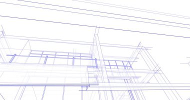 minimal geometrik mimari binalar tasarımı