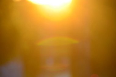 Bulanık şehir. Renkli soyut arkaplan