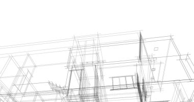 minimal geometrik şekiller, mimari çizgiler