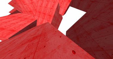 minimal geometrik şekiller, mimari çizgiler