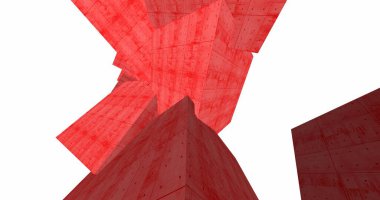 minimal geometrik şekiller, mimari çizgiler