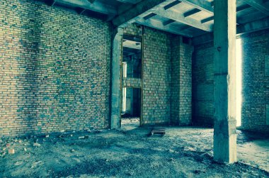 mimari sanat konsepti, minimum geometrik şekiller. 