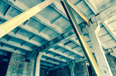 mimari sanat konsepti, minimum geometrik şekiller. 