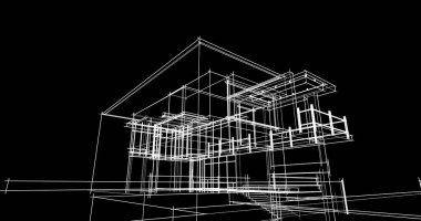 Geometrik mimari binalar tasarımı