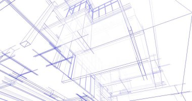 minimal geometrik mimari binalar tasarımı