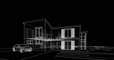 minimal geometrik şekiller, mimari çizgiler