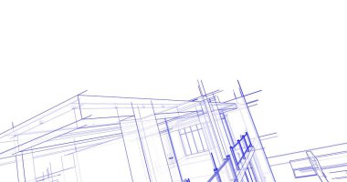 minimal geometrik mimari binalar tasarımı