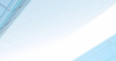 Arkaplanda mimari bina 3d illüstrasyon