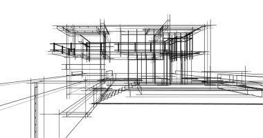 minimal geometrik mimari binalar tasarımı