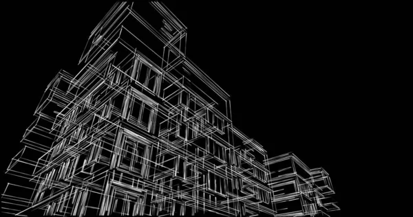 minimal geometrik mimari binalar tasarımı