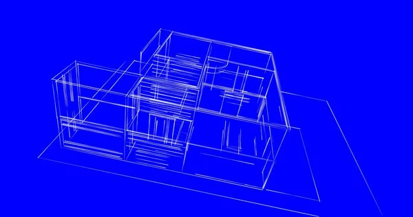 Abstrakcyjny Projekt Tapety Architektonicznej Cyfrowe Tło Koncepcyjne — Zdjęcie stockowe