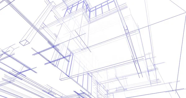 minimal geometrik mimari binalar tasarımı