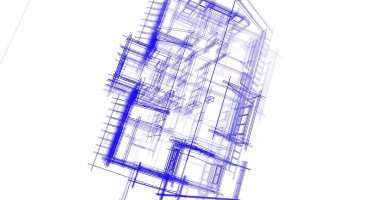 Geometrik mimari binalar tasarımı