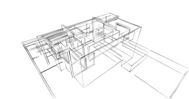 Geometrik mimari binalar tasarımı