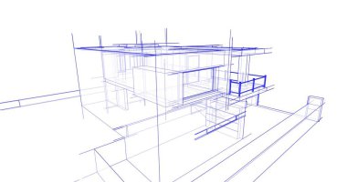 minimal geometrik mimari binalar tasarımı