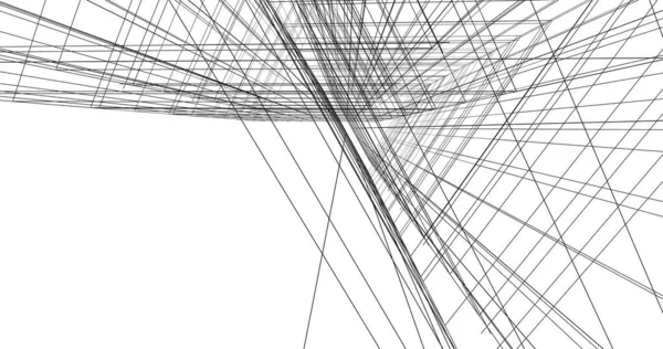 Абстрактный Архитектурный Дизайн Обоев Цифровой Концепт Фон — стоковое фото