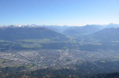 Dağların manzarası, doğa arkaplanı