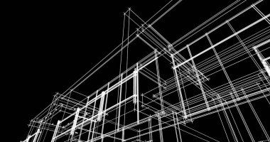 Geometrik mimari binalar tasarımı