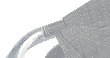 Geometrik mimari binalar tasarımı