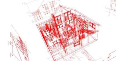 minimal geometrik şekiller, mimari çizgiler