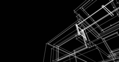 Geometrik mimari binalar tasarımı