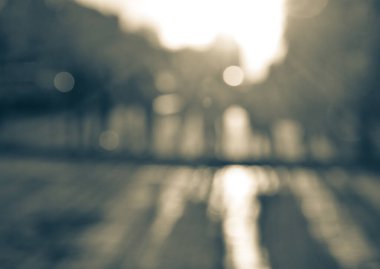 Bulanık şehir manzarası, soyut arkaplan 