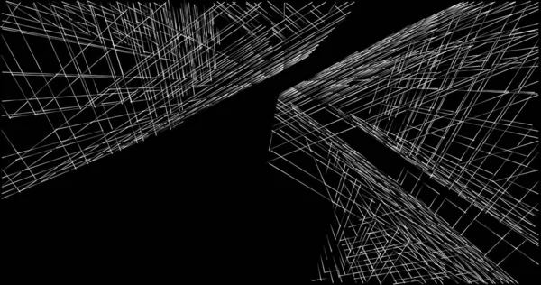 Абстрактный Архитектурный Дизайн Обоев Цифровой Концепт Фон — стоковое фото