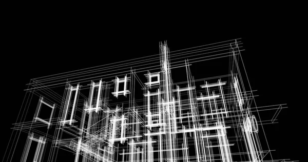 Geometrik mimari binalar tasarımı