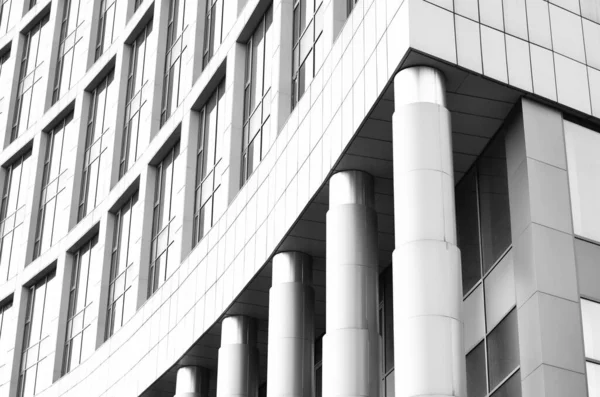 Arkaplanda mimari bina 3d illüstrasyon