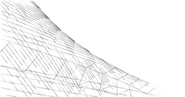 Şehirdeki mimari inşaatın manzarası