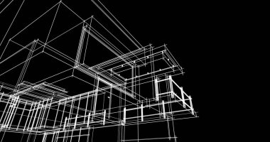 Geometrik mimari binalar tasarımı