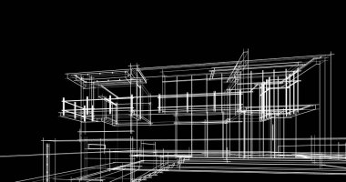 Geometrik mimari binalar tasarımı