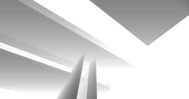 minimal çizim sanatı, geometrik mimari binalar tasarımı