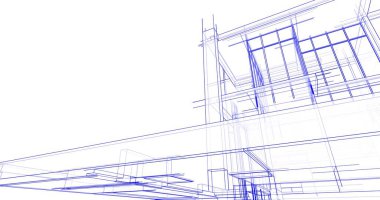 minimal geometrik mimari binalar tasarımı