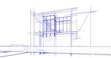 minimal geometrik mimari binalar tasarımı