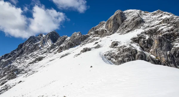 Alpint Landskap Vackra Berg — Stockfoto