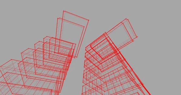 추상적 디자인 디지털 — 스톡 사진