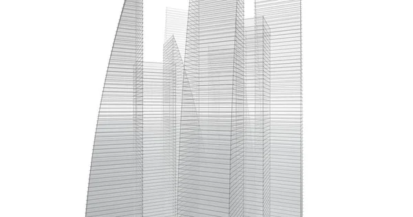 Абстрактный Архитектурный Дизайн Обоев Цифровой Концепт Фон — стоковое фото