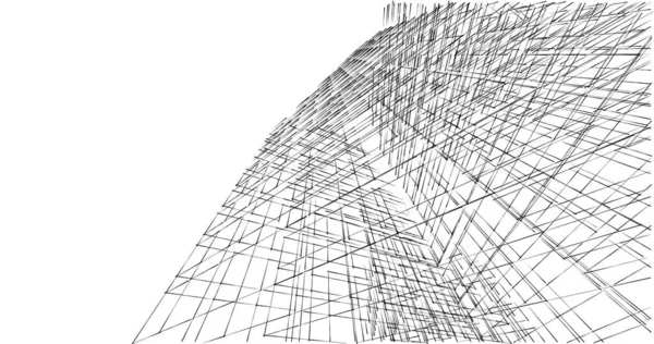 Абстрактный Архитектурный Дизайн Обоев Цифровой Концепт Фон — стоковое фото